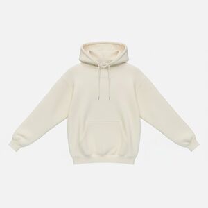 Glossier Limited Edition Embroidered Cream Hoodie
